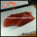 Raw material red galss for gemstone